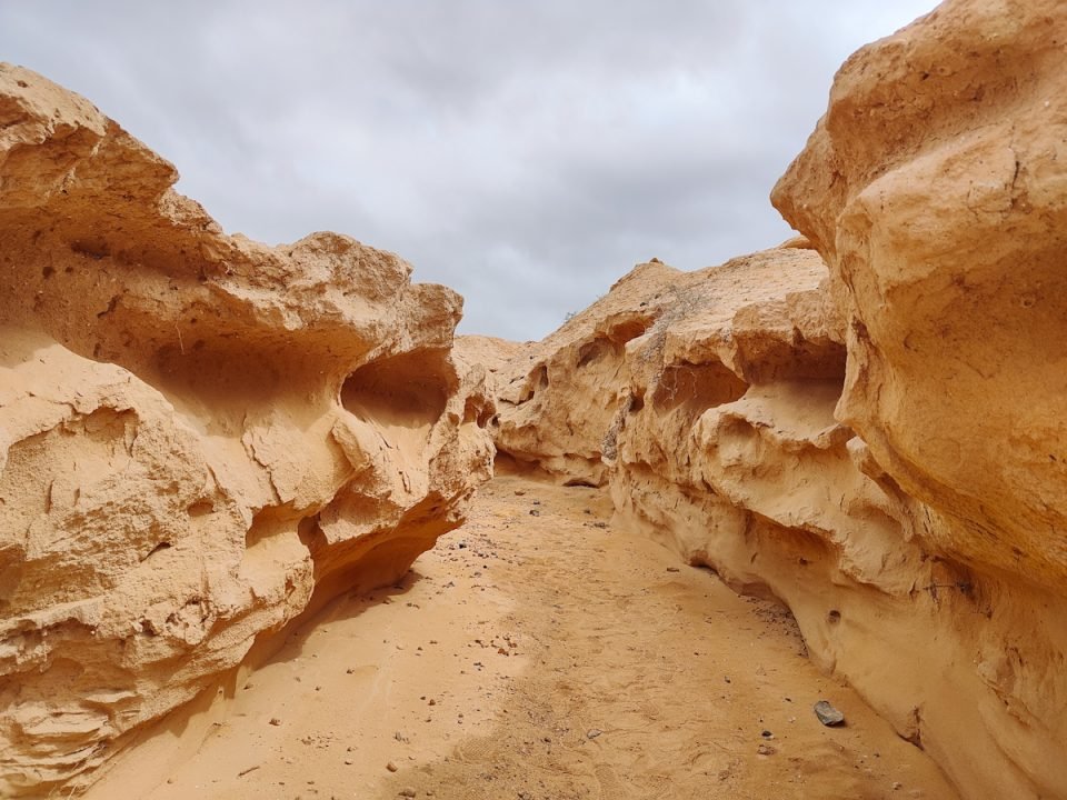 Foto del Canyon Barranco Encantado di Fuerteventura